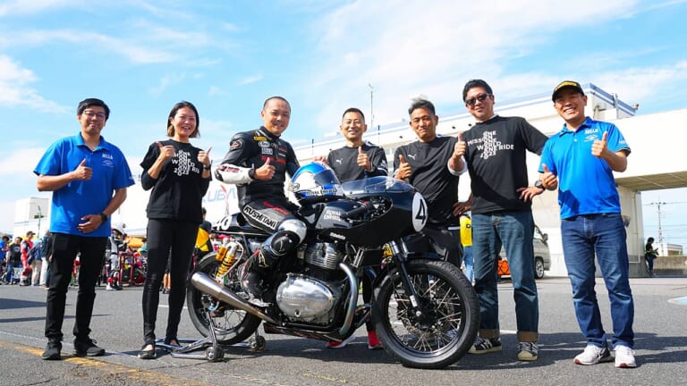 連載 第6回｜コンチネンタルGT650レース参戦記【MAXグループでは唯一のロイヤルエンフィールド。ベストタイムは1分8秒台に!】