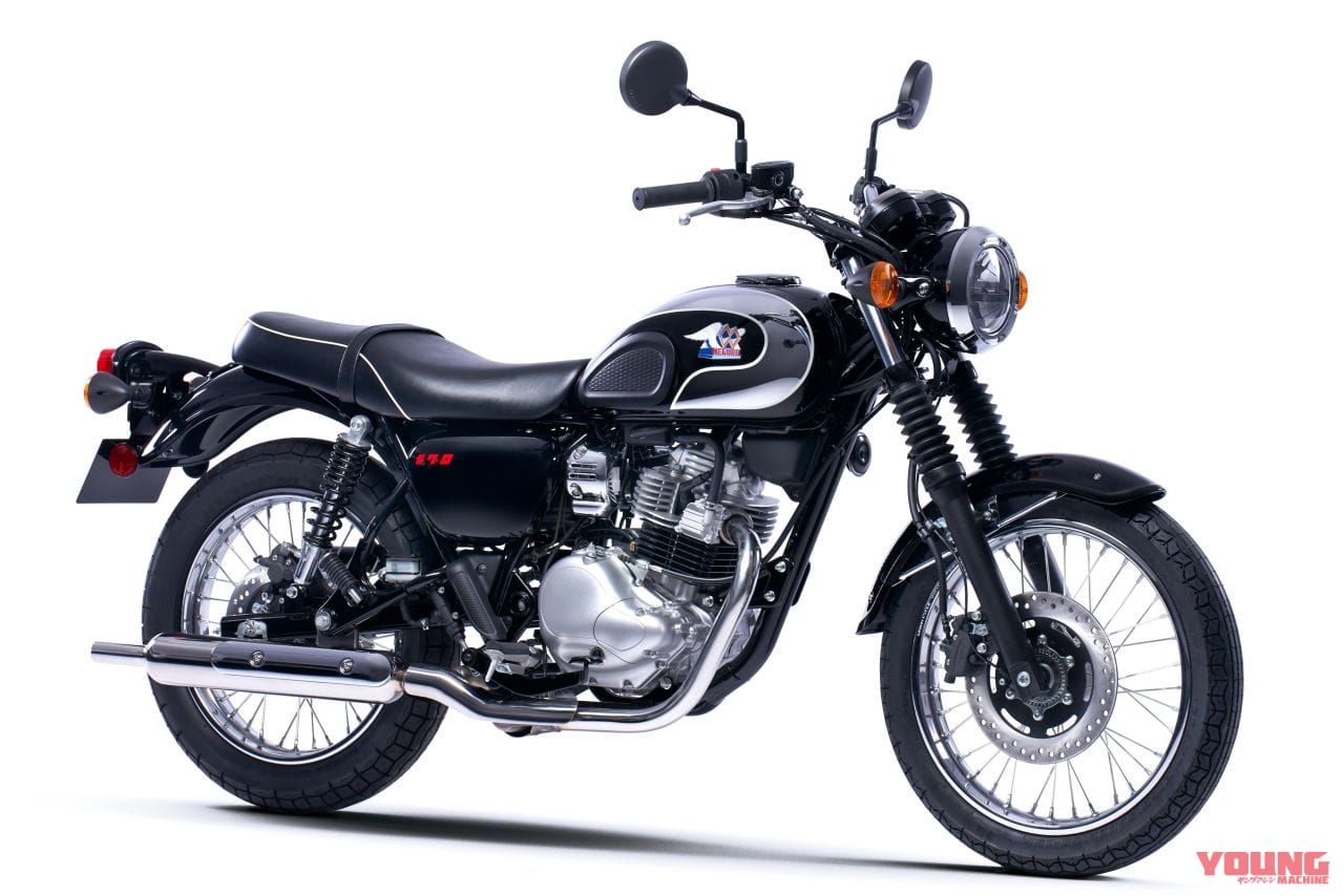 |カワサキが「メグロK3」の2025年モデルを9月1日に発売! 初のデザインアップデートを受ける