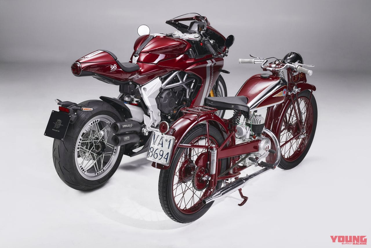 |【限定300台】98cc単気筒の“最初の1台”をオマージュ! MVアグスタが「スーパーヴェローチェ98 限定エディション」を発表