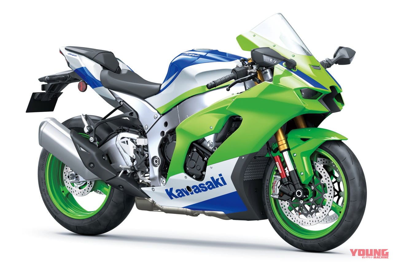カワサキ|ニンジャZX-10R 40周年記念エディション|【速報】Ninjaの40周年記念!! 「ニンジャZX-10R」と「ニンジャZX-4RR」に40thアニバーサリーエディション登場!