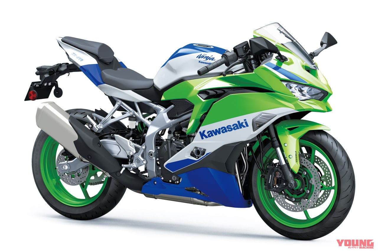 カワサキ|ニンジャZX-4RR 40周年記念エディション|【速報】Ninjaの40周年記念!! 「ニンジャZX-10R」と「ニンジャZX-4RR」に40thアニバーサリーエディション登場!