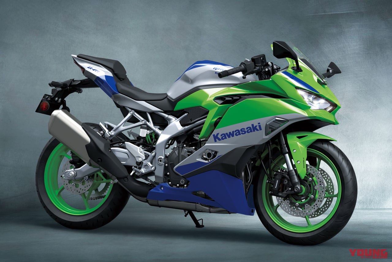 カワサキ|ニンジャZX-4RR 40周年記念エディション|【速報】Ninjaの40周年記念!! 「ニンジャZX-10R」と「ニンジャZX-4RR」に40thアニバーサリーエディション登場!