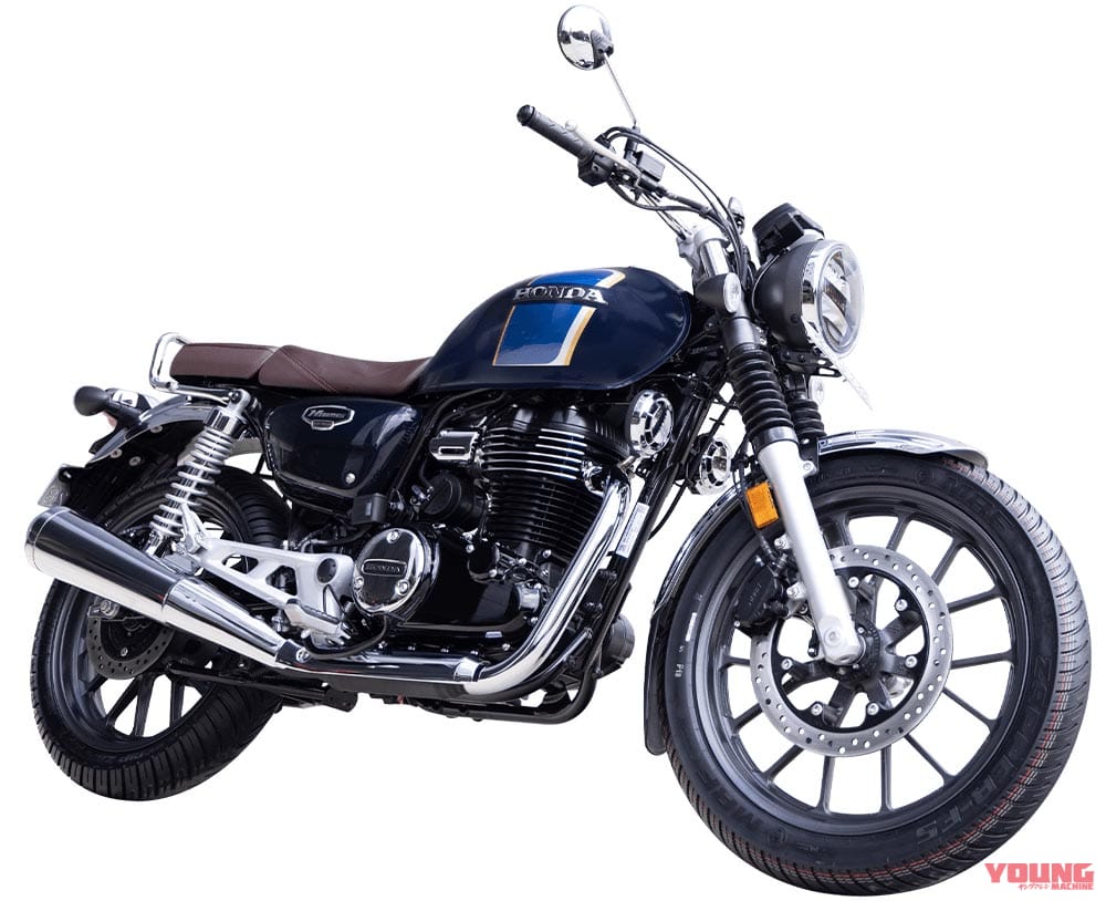ホンダ|ハイネスCB350レガシーエディション|ホンダ「ハイネスCB350レガシーエディション」「CB350RSニューヒューエディション」登場! 専用ストライプをあしらう特別カラー