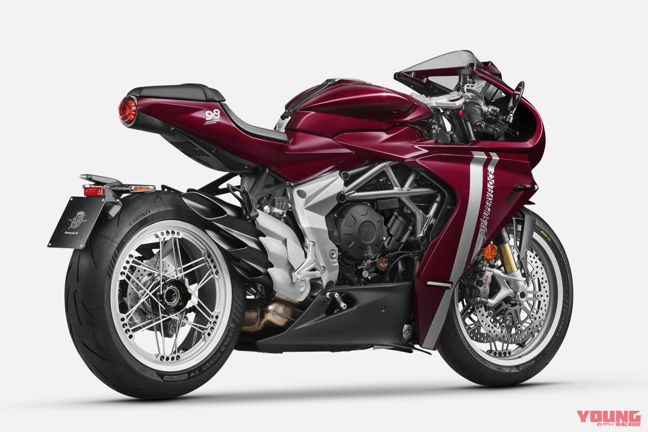 |【限定300台】98cc単気筒の“最初の1台”をオマージュ! MVアグスタが「スーパーヴェローチェ98 限定エディション」を発表