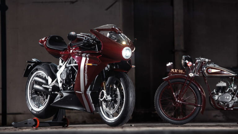 【限定300台】98cc単気筒の“最初の1台”をオマージュ! MVアグスタが「スーパーヴェローチェ98 限定エディション」を発表
