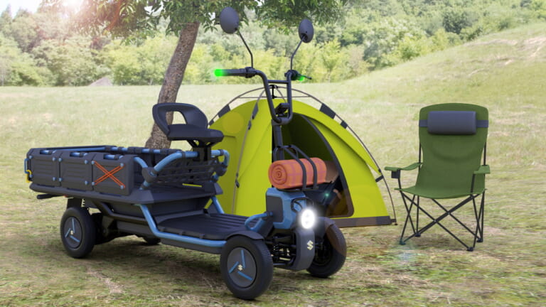 SUZU-CARGO|20km/hで走るクールなセニアカー?! スズキの4輪特定原付「スズライド」「スズカーゴ」って知ってる?