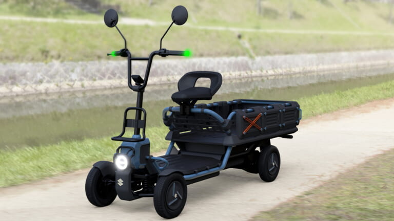 SUZU-CARGO|20km/hで走るクールなセニアカー?! スズキの4輪特定原付「スズライド」「スズカーゴ」って知ってる?