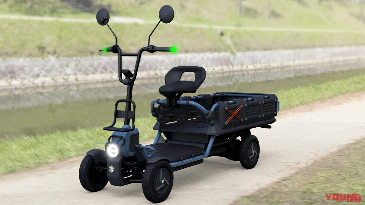 SUZU-CARGO|20km/hで走るクールなセニアカー?! スズキの4輪特定原付「スズライド」「スズカーゴ」って知ってる?