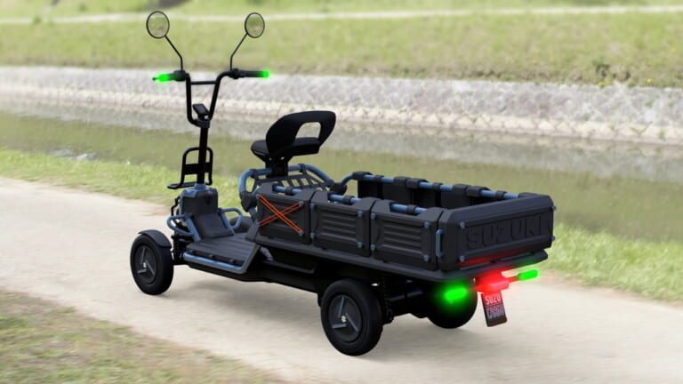 SUZU-CARGO|20km/hで走るクールなセニアカー?! スズキの4輪特定原付「スズライド」「スズカーゴ」って知ってる?