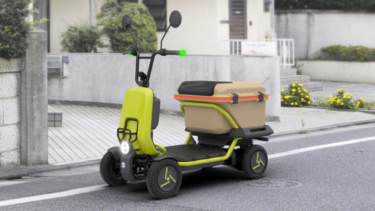 SUZU-RIDE|20km/hで走るクールなセニアカー?! スズキの4輪特定原付「スズライド」「スズカーゴ」って知ってる?