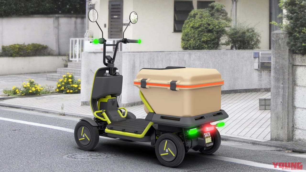 SUZU-RIDE|20km/hで走るクールなセニアカー?! スズキの4輪特定原付「スズライド」「スズカーゴ」って知ってる?