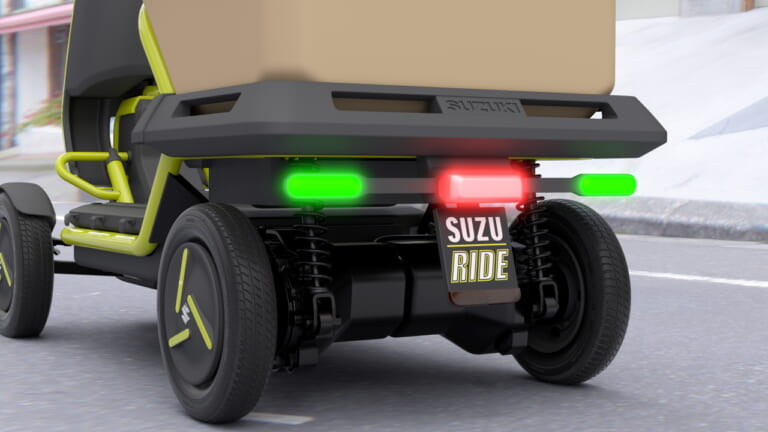 SUZU-RIDE|20km/hで走るクールなセニアカー?! スズキの4輪特定原付「スズライド」「スズカーゴ」って知ってる?