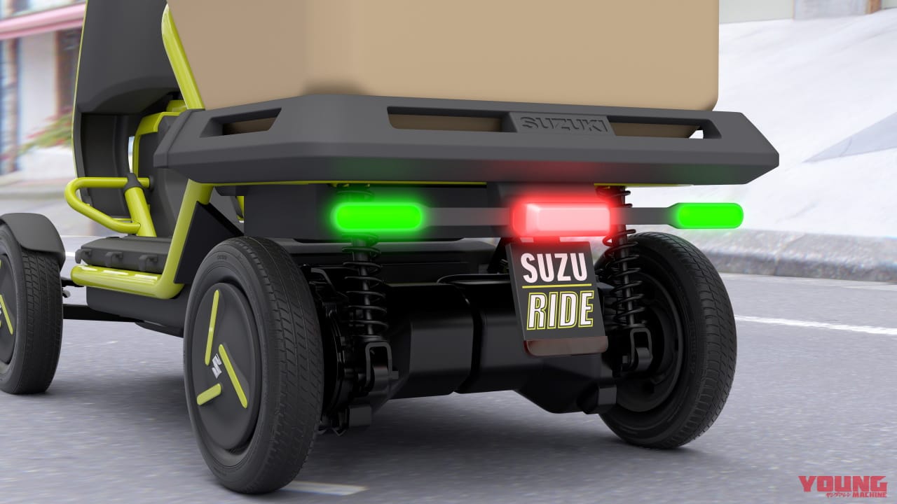 SUZU-RIDE|20km/hで走るクールなセニアカー?! スズキの4輪特定原付「スズライド」「スズカーゴ」って知ってる?