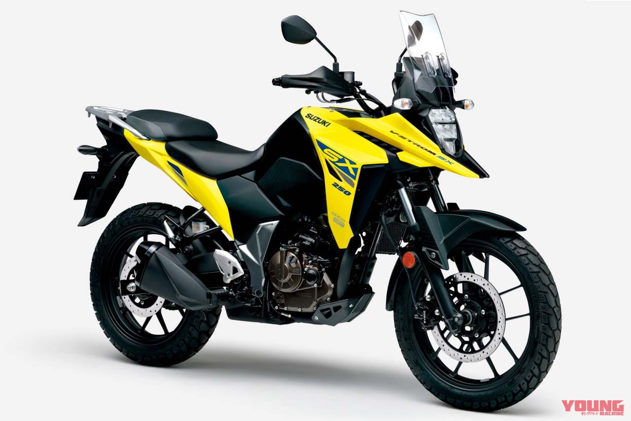 |スズキがJMS2023で電動スクーターや水素エンジン試験車両を展示! 市販車はVストSXやハヤブサが並ぶ【JMS2023】