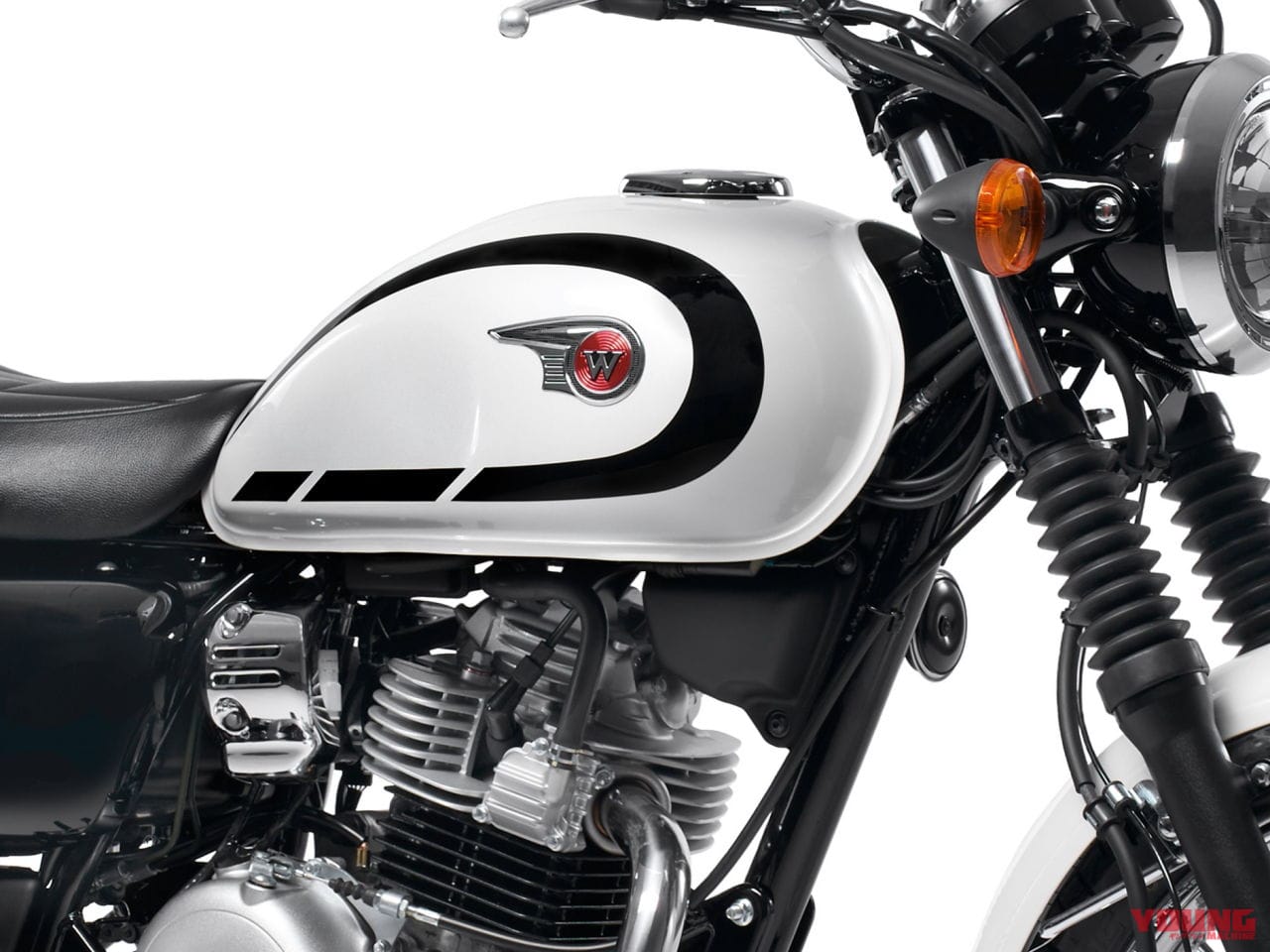 |【速報】メグロS1参上!! さらにW230も! カワサキがJMS2023で世界初公開