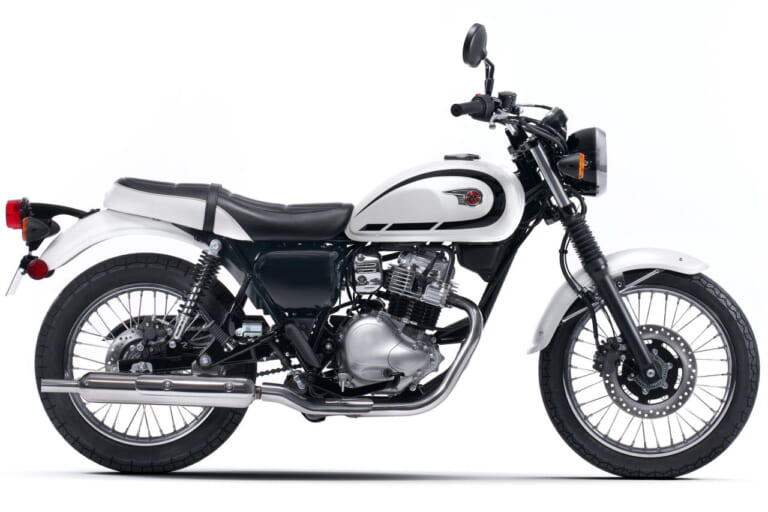 カワサキ|W230|【速報】メグロS1参上!! さらにW230も! カワサキがJMS2023で世界初公開