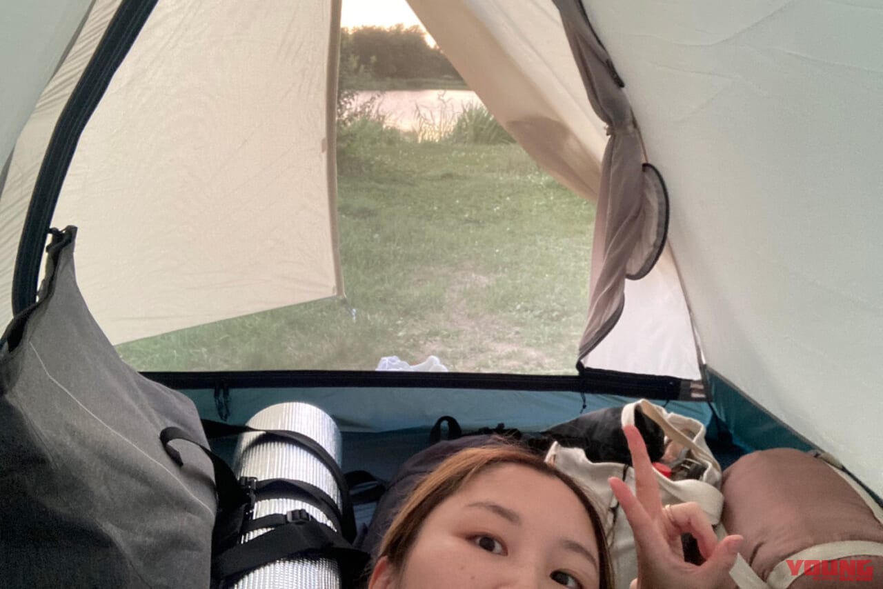 |スーパーカブに奥様大喜び! いまでは一人でキャンプツーリングも【ホンダ スーパーカブ110モニターレポート 慣らし運転完了編】