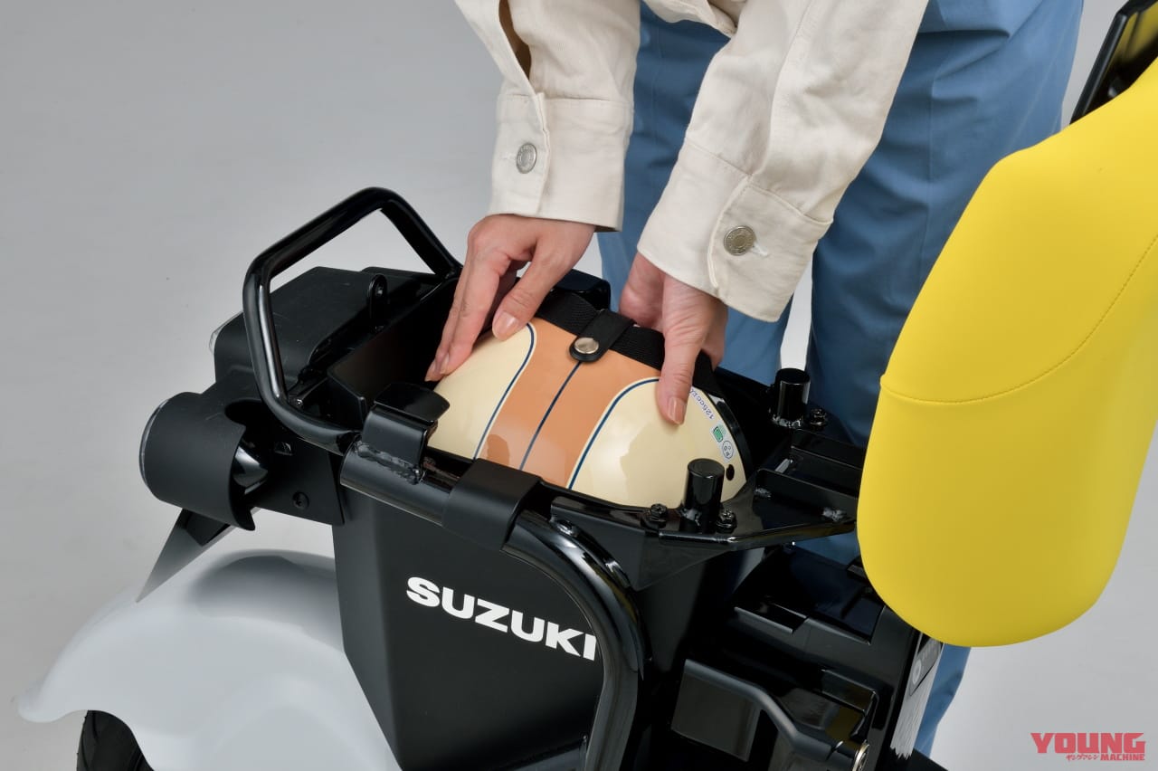 eチョイノリ|スズキが電動「eチョイノリ」を発表! “超近距離モビリティ”という割り切りに超低価格を予感!?【JMS2023】