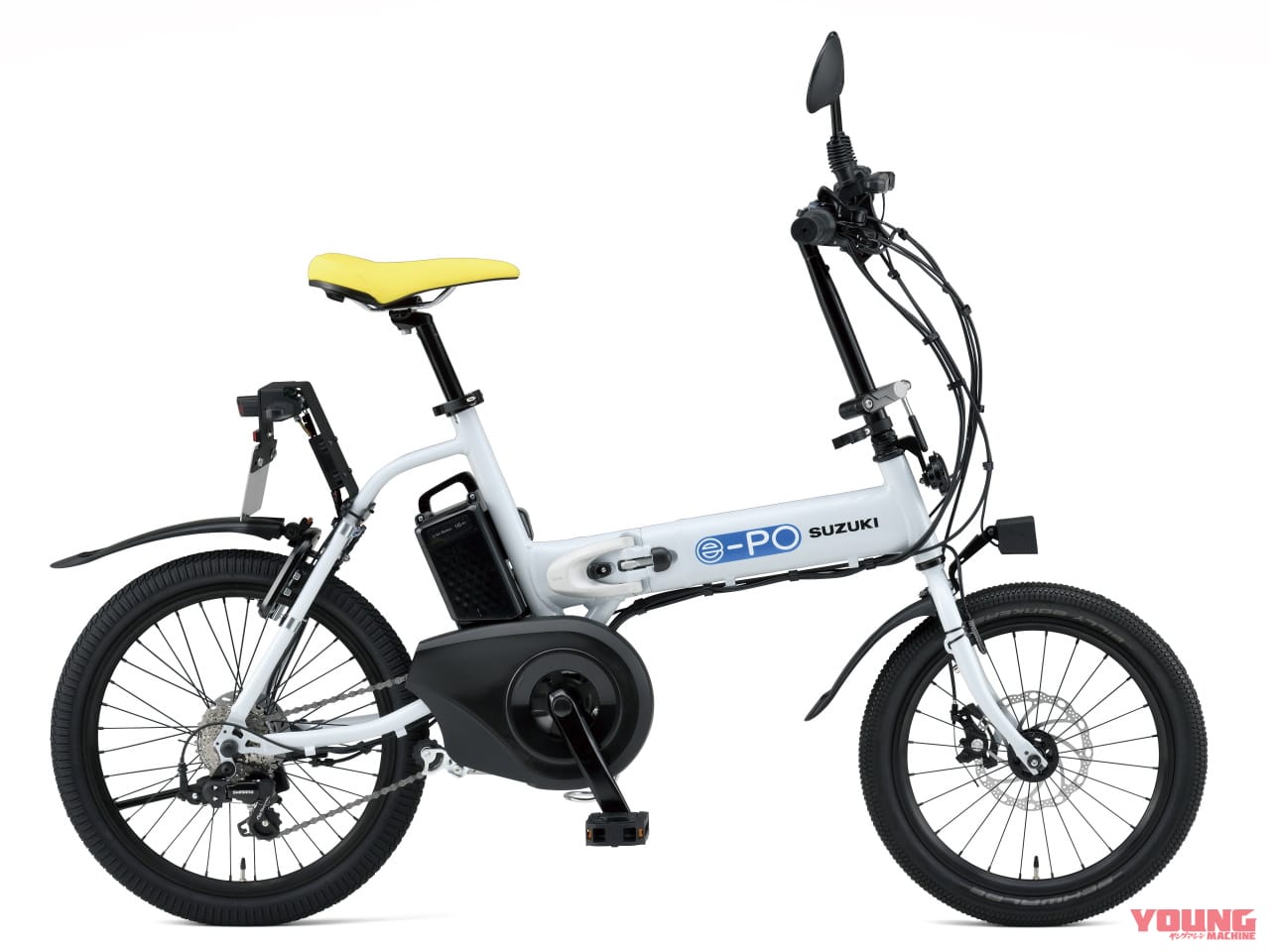 スズキ|イーポ|違法電チャリとは違うのだよ! スズキが原付一種の電動モペッド「e-PO」の公道走行調査を開始、製品化は近い?
