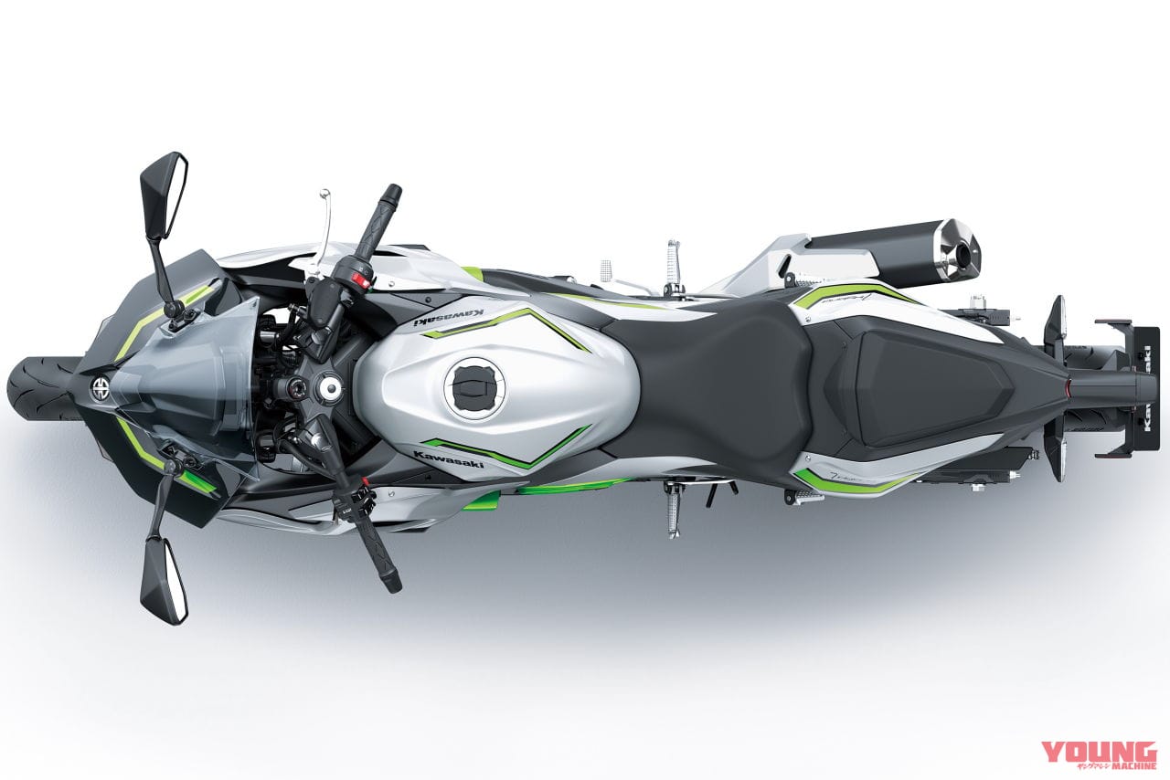 カワサキ|ニンジャ7ハイブリッド|欧州仕様|2024年モデル|カワサキ「ニンジャ7 ハイブリッド」爆誕!! モーターサイクル初のストロングハイブリッドを採用、エンジンは451ccツインだ!