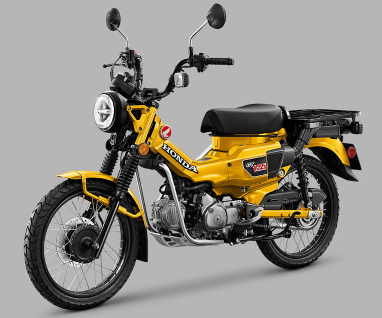 ホンダ|CT125 ハンターカブ|タイ仕様|幸せの黄色いハンターカブ、日本にもカモ──ン! タイで登場したニューカラーをじっくり眺めてみる