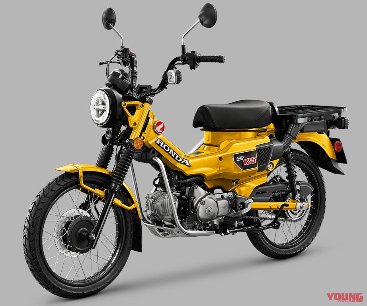 ホンダ|CT125 ハンターカブ|タイ仕様|幸せの黄色いハンターカブ、日本にもカモ──ン! タイで登場したニューカラーをじっくり眺めてみる