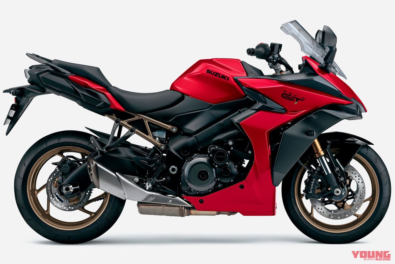 |スズキ「GSX-S1000GT」に真紅のニューカラー登場! 価格は据え置きの159万5000円だ!!