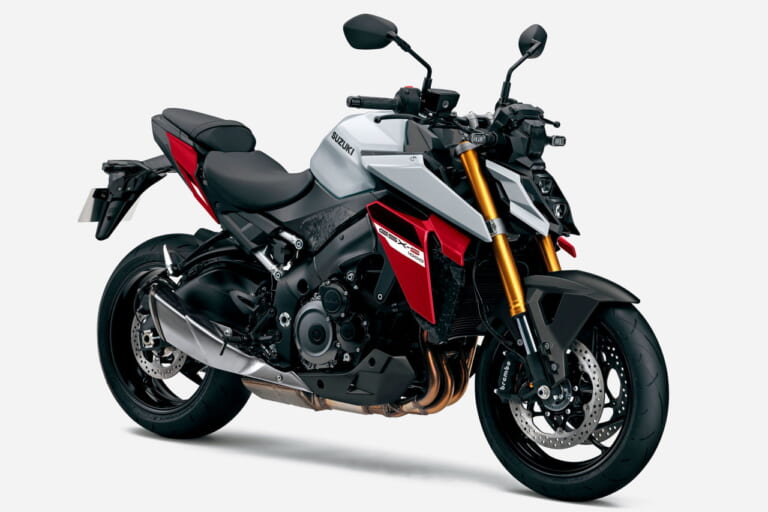 スズキ|GSX-S1000|2023年モデル|スズキ「GSX-S1000」にシルバー×差し色レッドの新色登場! こちらも価格据え置きの143万円