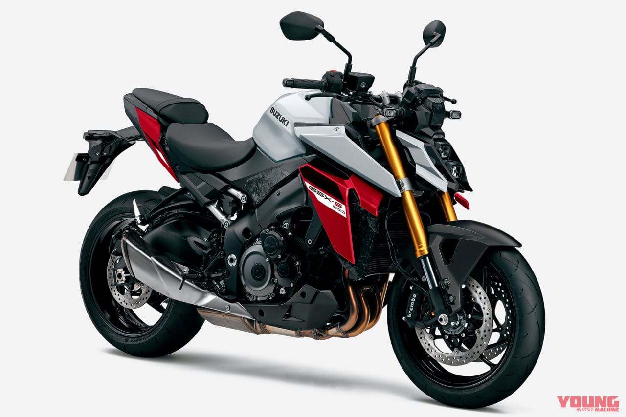 |スズキ「GSX-S1000」にシルバー×差し色レッドの新色登場! こちらも価格据え置きの143万円