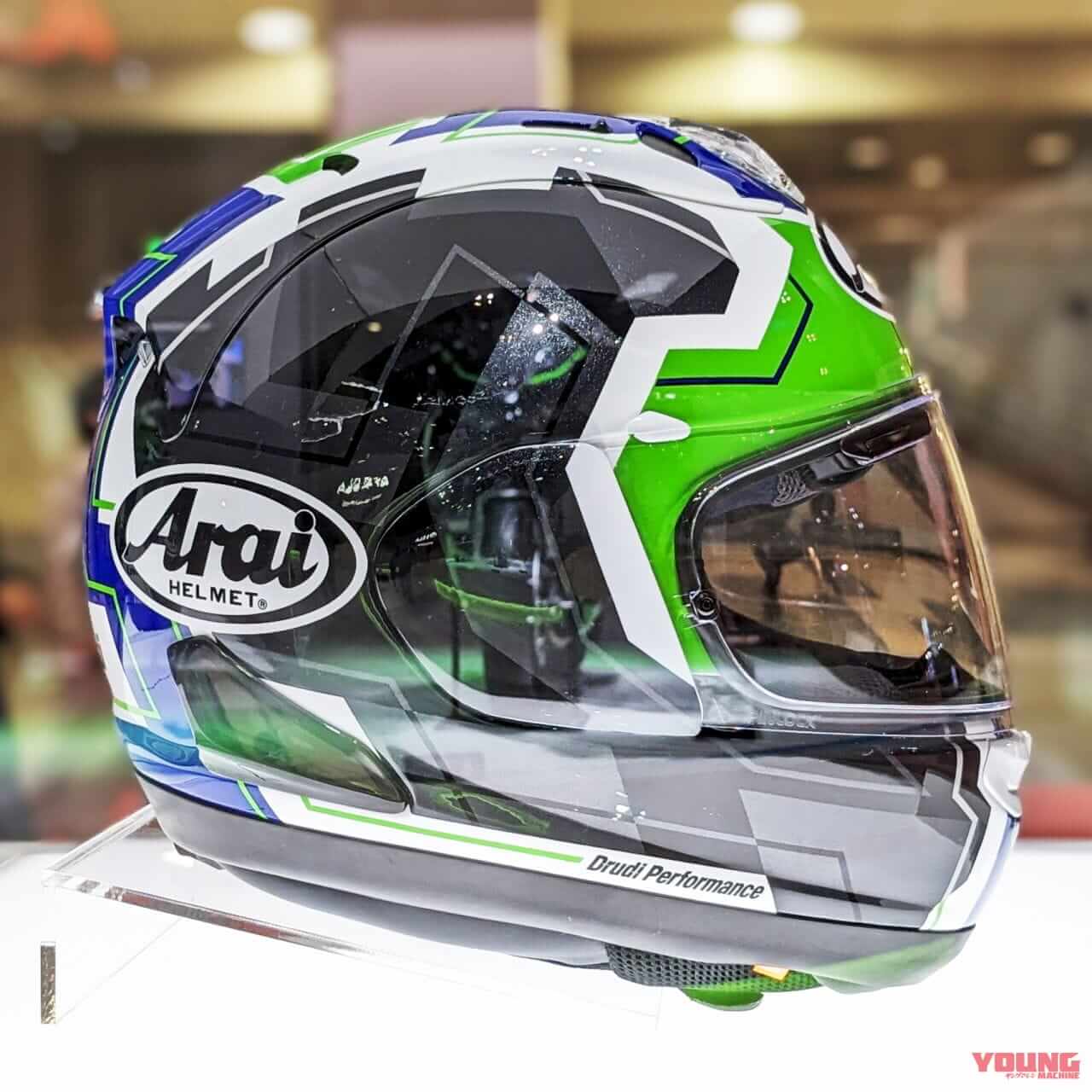 |【限定】ニンジャ40周年の「Arai RX-7X」がカワサキプラザ限定モデルとして登場!