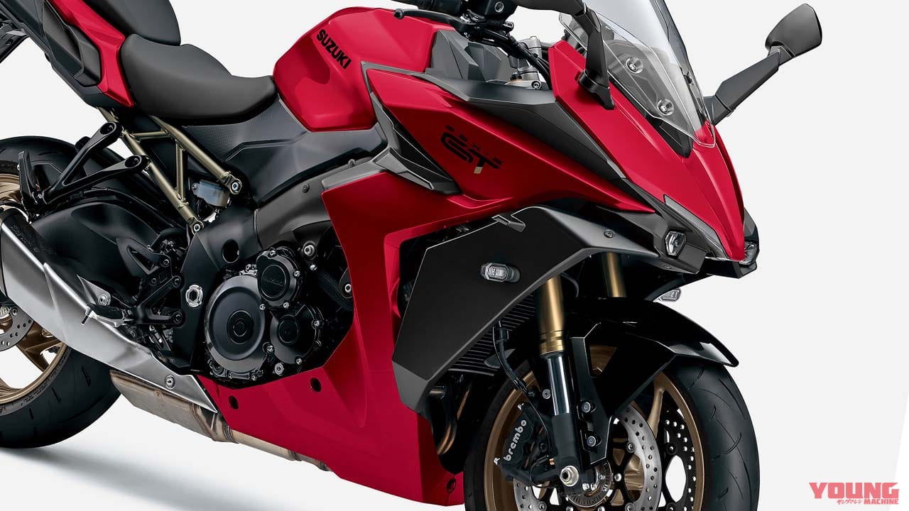 スズキ「GSX-S1000GT」に真紅のニューカラー登場! 価格は据え置きの159万5000円だ!!