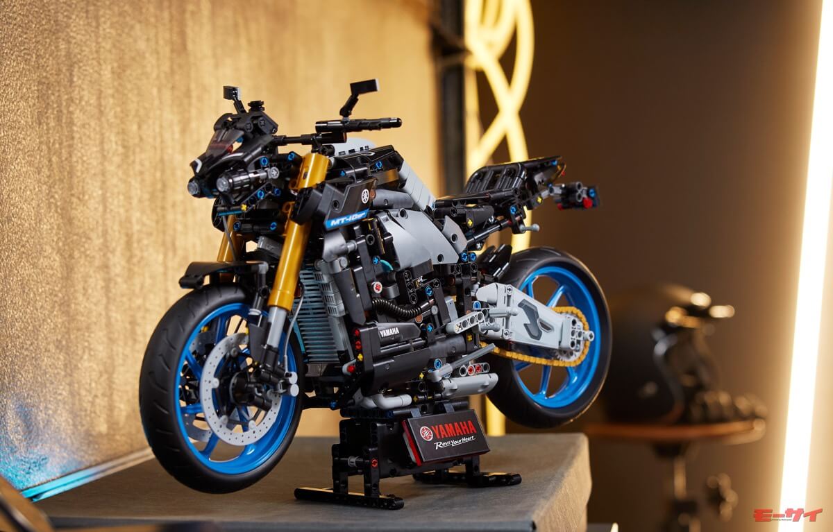 大人レゴ】の「ヤマハ MT-10 SP」は総ピース数1478!  発売日当日の最速組み立てに、レゴ好き中学生が挑戦！│WEBヤングマシン｜新車バイクニュース