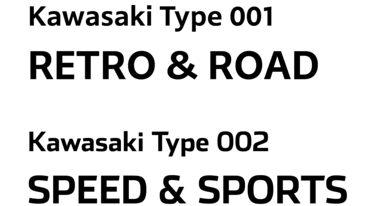 【カワサキ×モリサワ】電動/ハイブリッドバイク用にモリサワがオリジナルフォントを開発