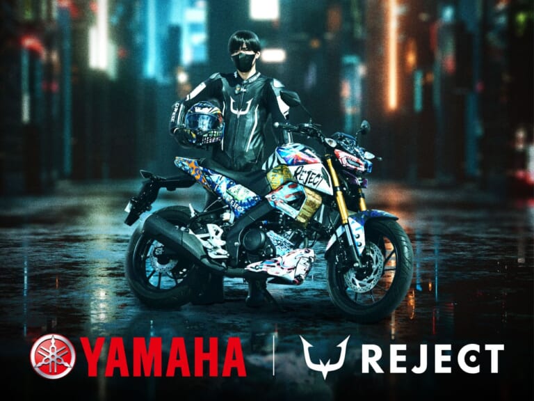 【ヤマハ×eスポーツ】REJECTコラボMT-125がリアルとバーチャルで駆け巡る!