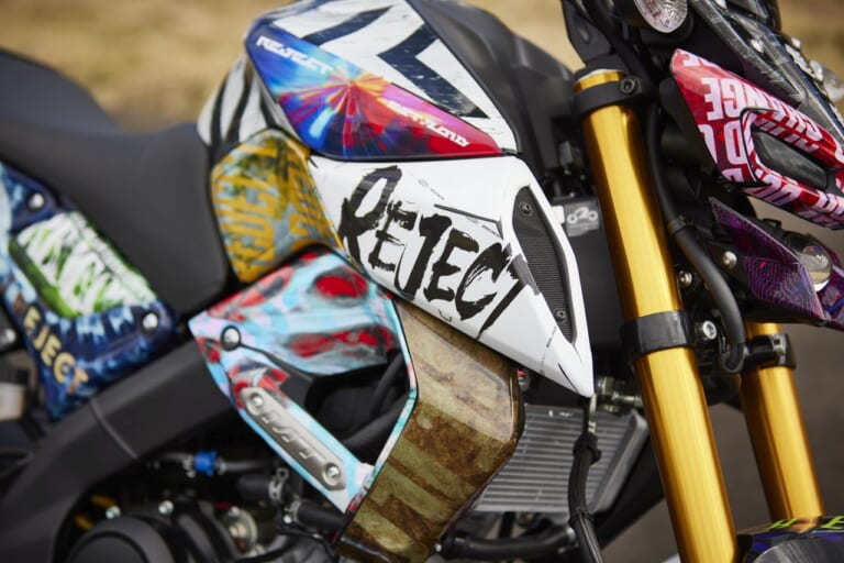 YAMAHA MT-125 REJECT|【ヤマハ×eスポーツ】REJECTコラボMT-125がリアルとバーチャルで駆け巡る!