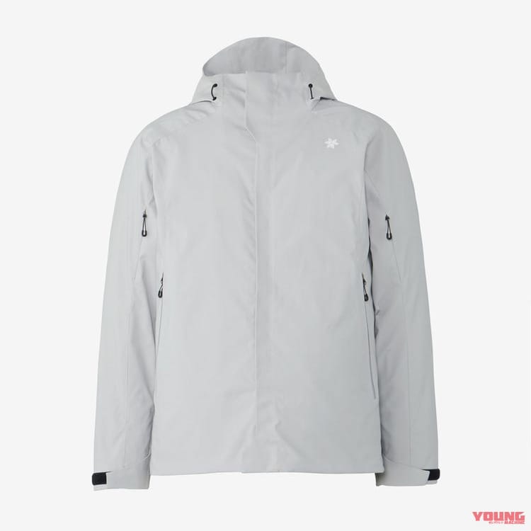 |【Goldwin ライディング フーデッド ジャケット】高機能素材を使用し動きやすい。環境に優しい素材も併用〈秋冬バイクジャケット〉