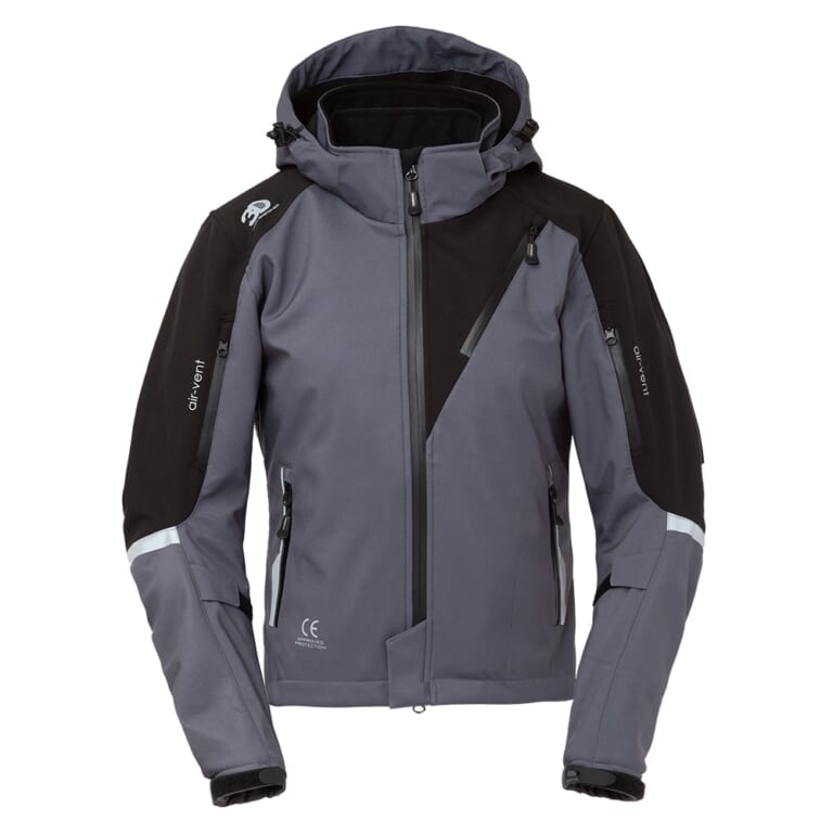 Honda プロテクトソフトシェルパーカ(0SYEJ-53S)|【Honda プロテクトソフトシェルパーカ】随所にリフレクターを配置し被視認性抜群。保温インナー付き〈秋冬バイクジャケット〉