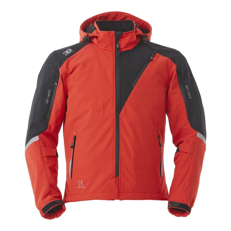 Honda プロテクトソフトシェルパーカ(0SYEJ-53S)|【Honda プロテクトソフトシェルパーカ】随所にリフレクターを配置し被視認性抜群。保温インナー付き〈秋冬バイクジャケット〉