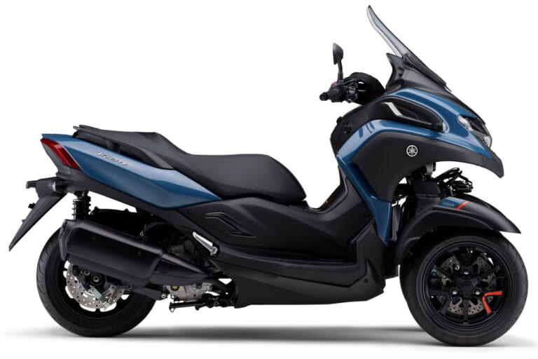 ヤマハ|トリシティ300|2024年モデル|ヤマハ新型「トリシティ300」登場! マイナーチェンジで最新排ガス規制に対応&車体色を刷新!