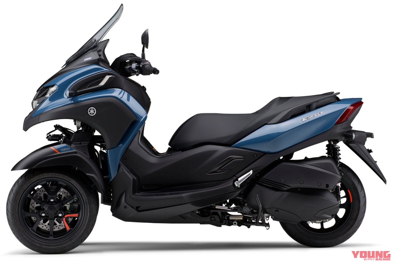 |ヤマハ新型「トリシティ300」登場! マイナーチェンジで最新排ガス規制に対応&車体色を刷新!