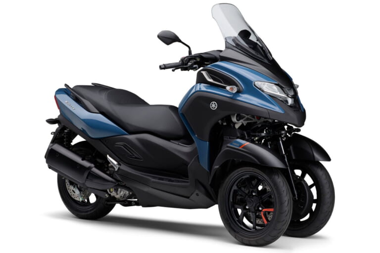 ヤマハ|トリシティ300|2024年モデル|ヤマハ新型「トリシティ300」登場! マイナーチェンジで最新排ガス規制に対応&車体色を刷新!