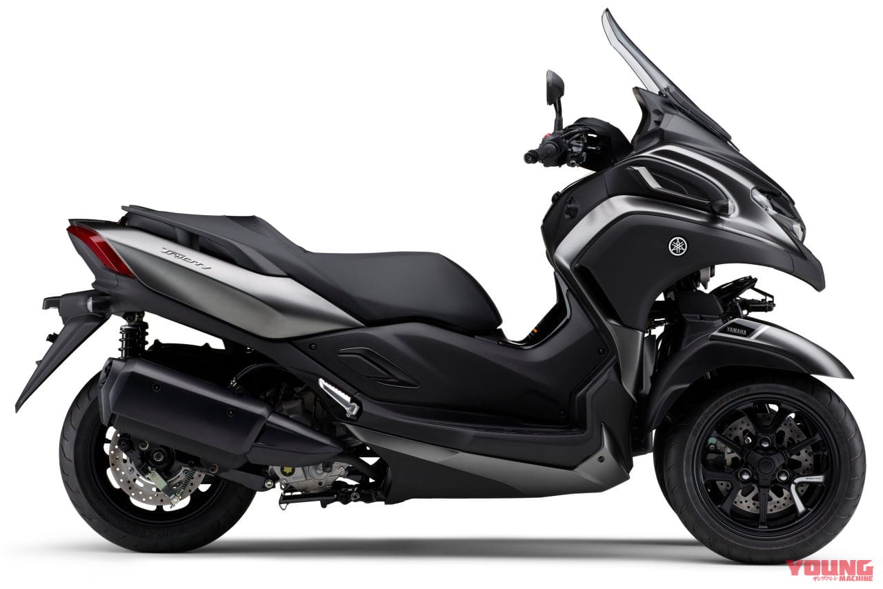 |ヤマハ新型「トリシティ300」登場! マイナーチェンジで最新排ガス規制に対応&車体色を刷新!
