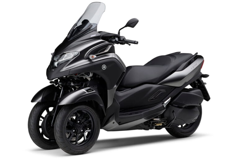 ヤマハ|トリシティ300|2024年モデル|ヤマハ新型「トリシティ300」登場! マイナーチェンジで最新排ガス規制に対応&車体色を刷新!