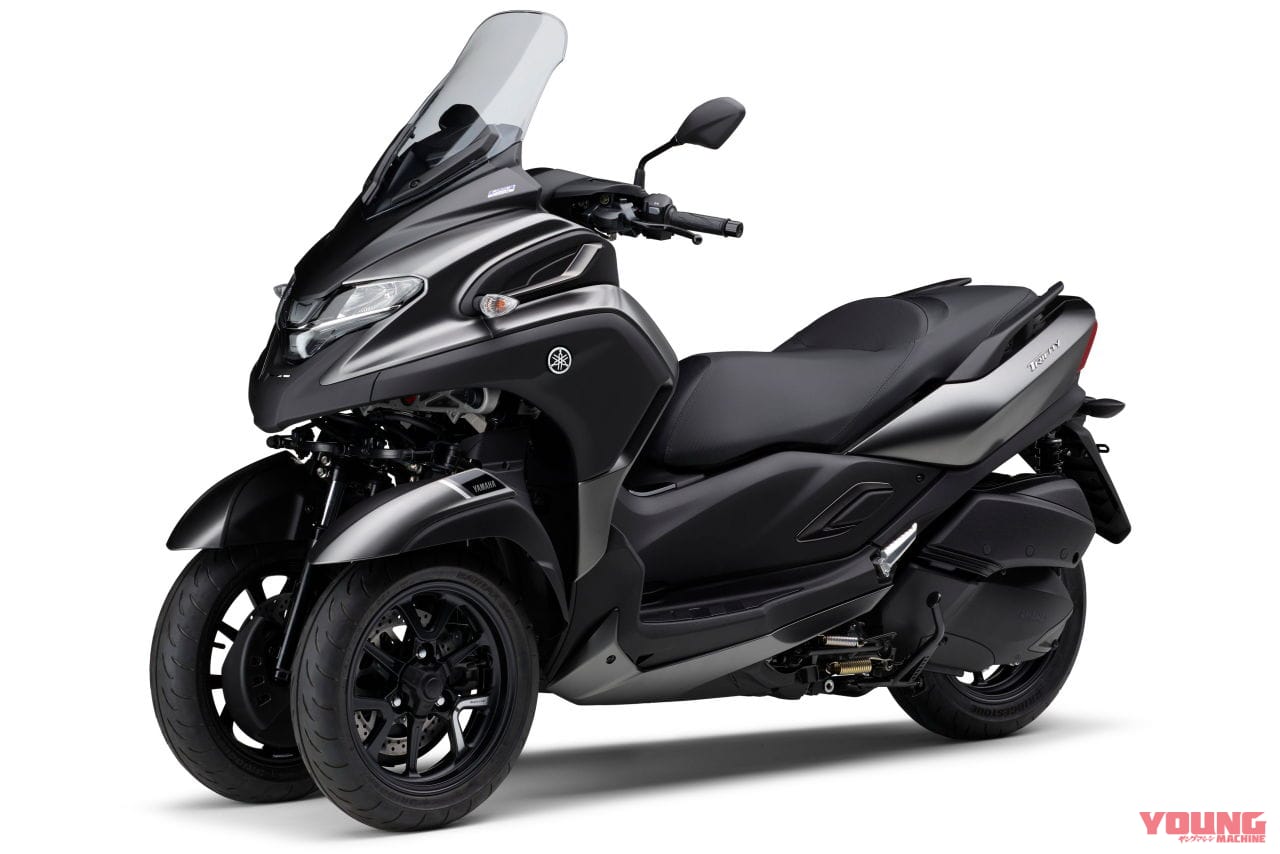|ヤマハ新型「トリシティ300」登場! マイナーチェンジで最新排ガス規制に対応&車体色を刷新!
