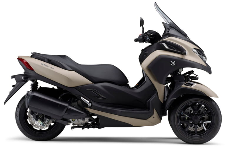 ヤマハ|トリシティ300|2024年モデル|ヤマハ新型「トリシティ300」登場! マイナーチェンジで最新排ガス規制に対応&車体色を刷新!