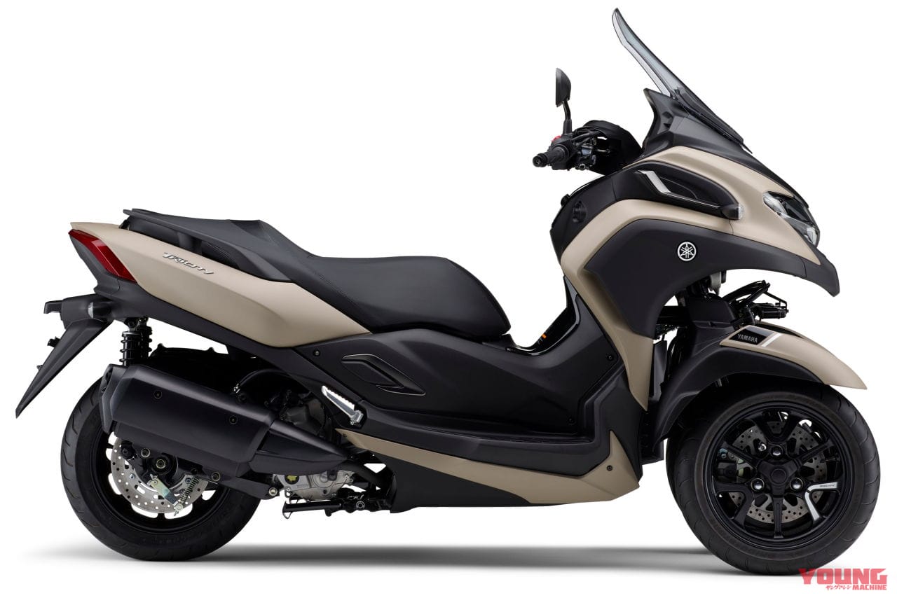 |ヤマハ新型「トリシティ300」登場! マイナーチェンジで最新排ガス規制に対応&車体色を刷新!