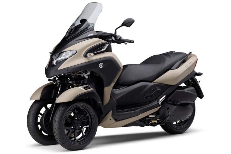 ヤマハ|トリシティ300|2024年モデル|ヤマハ新型「トリシティ300」登場! マイナーチェンジで最新排ガス規制に対応&車体色を刷新!