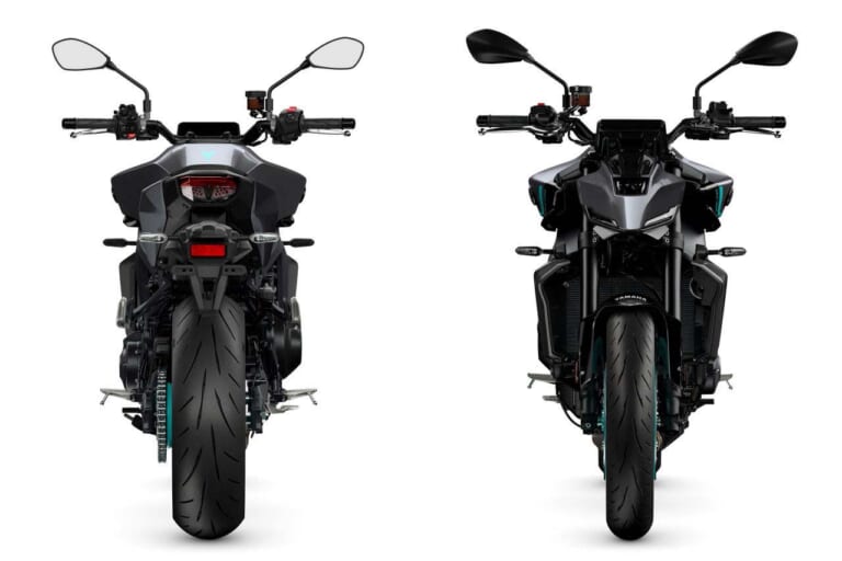 ヤマハ|MT-09|欧州仕様|2024年モデル|ヤマハが新型「MT-09」を発表! “削ぎ落とし”ボディに刷新、メーターや3眼顔も新世代に