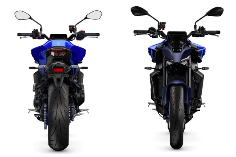 ヤマハ|MT-09|欧州仕様|2024年モデル|ヤマハが新型「MT-09」を発表! “削ぎ落とし”ボディに刷新、メーターや3眼顔も新世代に