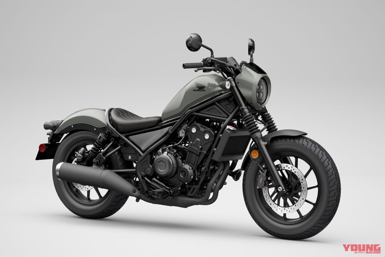 |緑の1100Tが登場! ホンダ「レブル1100/T」「レブル500」「レブル300」にニューカラー勢揃い、日本でも発売してほしい車体色は?【北米】